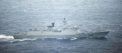 中國(guó)軍艦穿過(guò)沖繩與那國(guó)島毗鄰水域 中國(guó)軍艦穿過(guò)沖繩與那國(guó)島毗鄰水域
