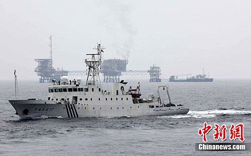 日媒稱(chēng)兩艘中國(guó)海監(jiān)船駛?cè)脶烎~(yú)島海域毗連區(qū)